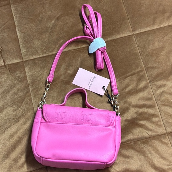 Juicy Couture "Only You N Me" Flap Crossbody Handbag - Picture 6 of 6